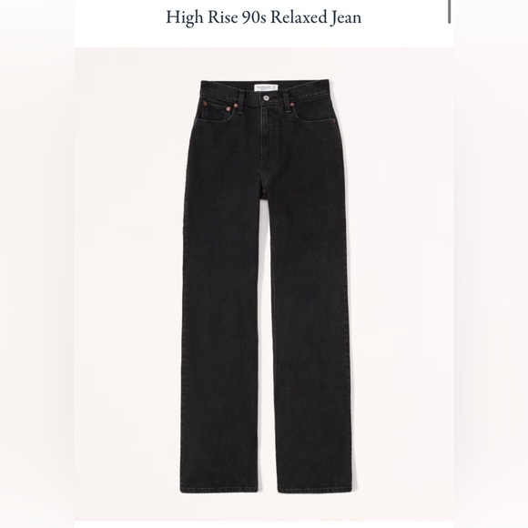 Abercrombie & Fitch Denim - Abercrombie High Rise 90s Relaxed